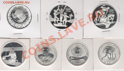 Все монеты Сочи 2014 в мире - Рисунок (2)Австралия2