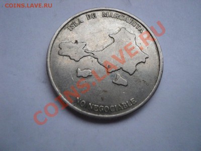 Жетон остров Маргарита,до 12.01.14,22:00 Мск. - жетон (1)