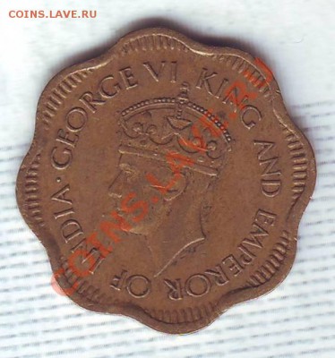 Брит.Цейлон.10 Центов.1944. до 13 Января - 19440058.JPG