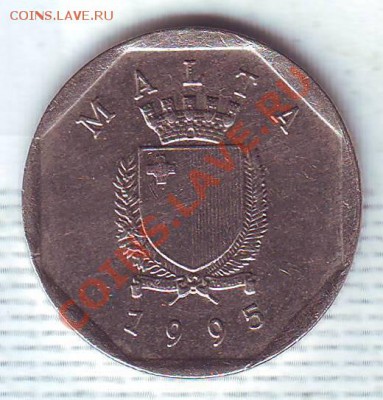 Мальта.5 Центов.1995.Краб. до 13 января - 19950079.JPG