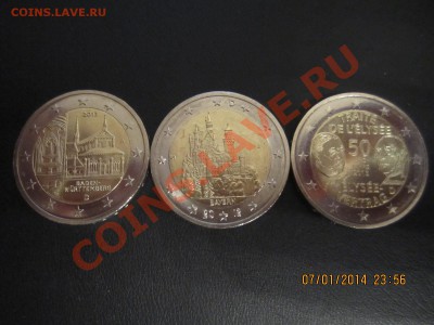 2 евро ФРГ Бавария,Б-Вюрт,Елисейский из роллов - IMG_2436.JPG