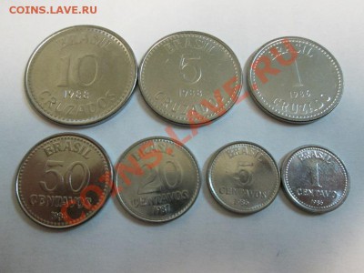 Бразилия подборка 7 монет UNC!!! до 9.01.14 до 22.00 - IMG_1914а