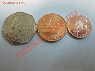 Гайaна 3 монетки UNC!! до 9.01.14 до 22.00 - IMG_1924а