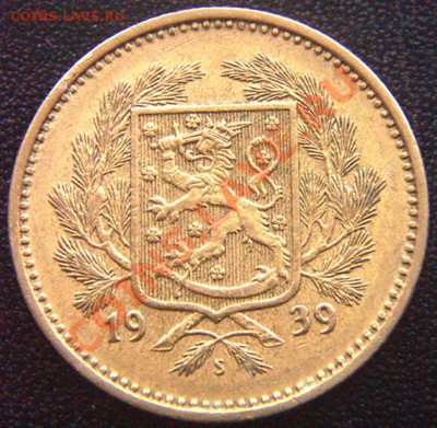Финляндия_5 марок 1939; до 08.01_22.06мск - 7282