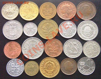 36 разных монет (см. фото и описание). До 09.01_22.00мск - 7300