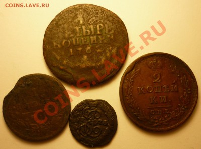 1р300лет, 1817, 2пара1772, 5к1804,1806 и др - 4,1,1,0.25