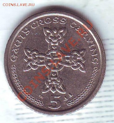 О.Мэн.5 Пенсов.2001.Кельтский крест. до 14.01 - 20010109.JPG