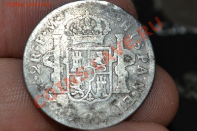2 Реала 1776 Карл III Испания.Серебро - 3821931869_1