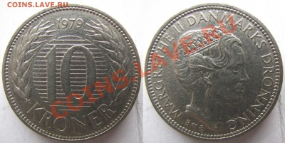 дания 10 крон 1979г .до 14.01. в 22°°. - 8