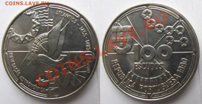 португалия 100 эск. антлантика 1990г .до 14.01. в 22°°. - 30