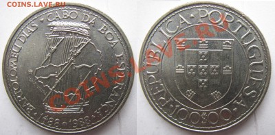 португалия 100 эск. Диаш 1988 до 14.01. в 22°°. - 22