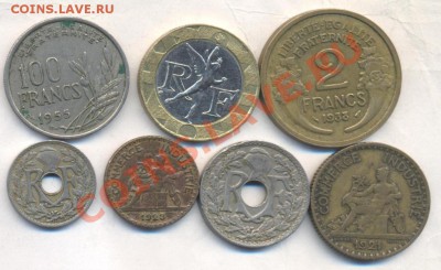 Старая Франция 7 монет.До 13.01.14 г. 22-00 МСК . - Франция 1