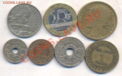Старая Франция 7 монет.До 13.01.14 г. 22-00 МСК . - Франция