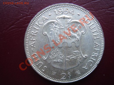 ЮАР: Ag-500 2 шиллинга (флорин) 1954 ДОСТОЙНЫЕ! до 17.01 22 - ЮАР флорин 1954-к-1.JPG