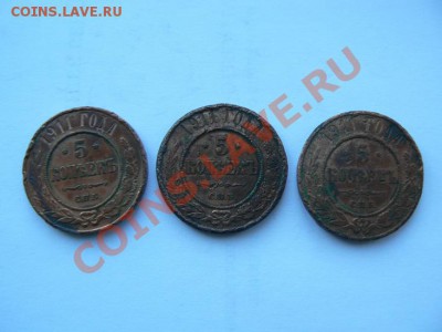 5 коп. 1911год-3шт. до 16.01.14. в 20.00 по Москве. - P1080541.JPG