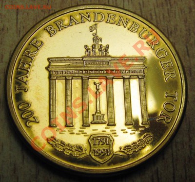 красиВый жетон-МЕДАЛЬ ГЕРМАНИИ TRIUMPH DES FRIEDENS - Изображение 045