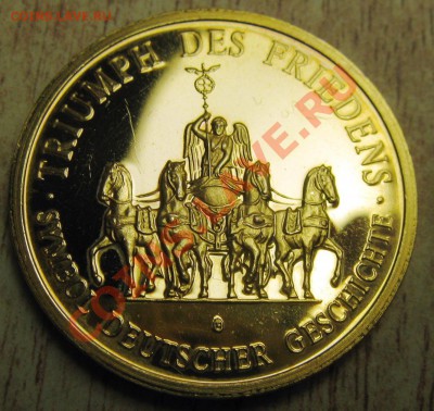 красиВый жетон-МЕДАЛЬ ГЕРМАНИИ TRIUMPH DES FRIEDENS - Изображение 044