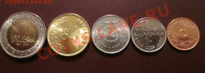 Египет подборка монет 5 штук UNC до 13.01.14 до 22.00 - IMG_1579б