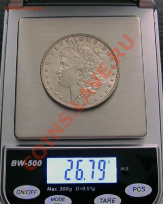 Z33 Ag Morgan Dollar 1897 AUnc до 18.01 в 22°° - Z33 Morgan Dollar 1897 aUNC_5