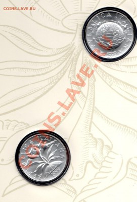 ИТАЛИЯ 2х5000 лир 1999 НОВОЕ ТЫСЯЧЕЛЕТИЕ до 15.01.14 22-00 М - img855