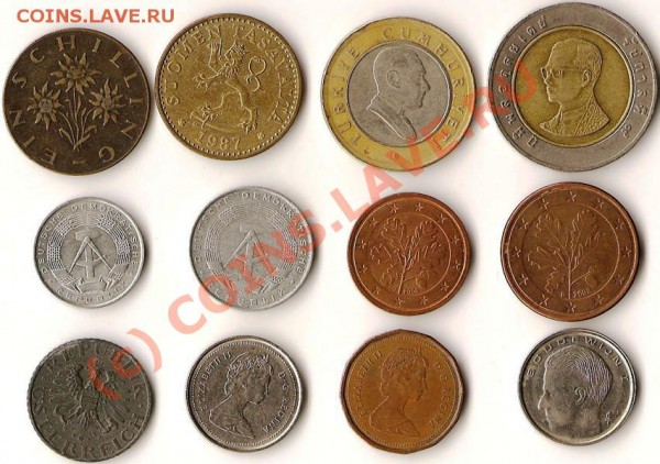 Монеты иностранные.Сборка 12 монет.До12.02.2010г. - Изображение 058