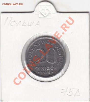 Польша оккупация 20 фенигов 1918 до 18.01 22:00 мск - IMG_0002
