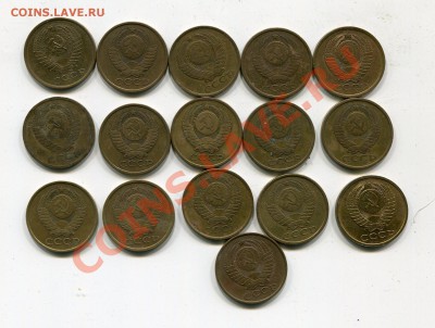 5 копеек 1961-1991 16 шт без повторов - img018