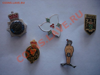 Набор значков Канады, 5 шт. - DSC03294.JPG