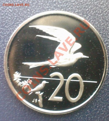 О.КУКА 20 центов 1973г.ПРУФ до 15.01 - 4