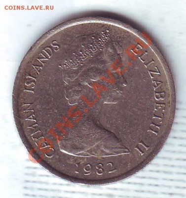 Кайманы.10 Центов.1982.Черепаха. до 20.01 - 1982.JPG