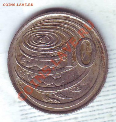Кайманы.10 Центов.1982.Черепаха. до 20.01 - 19820001.JPG