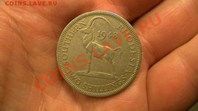 Британская Родезия - 2 шиллинга 1948 - Антилопа до 17.01.14. - IMGA0149.JPG