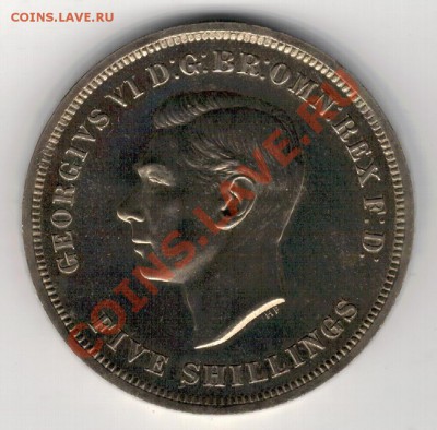 Великобритания крона 1951 до 20.01.14 в 22.00мск (7750) - 4-вел51