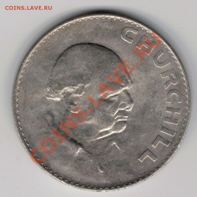Великобритания крона 1965 Черчилль 20.01 в 22.00мск (7724) - 4-вел65а