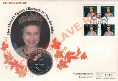 Ag Канада 1$ 1996 Кленовый лист 20.01.14 в 22.00мск - 5-кан96а