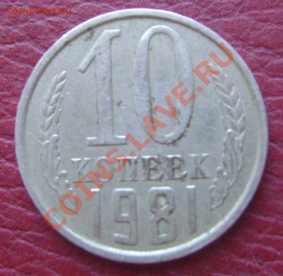 10 коп 1981 Полный раскол до 19.01.14 22.10 мск - DSC05363