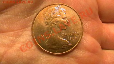 Британская Гамбия  1 пенни Кораблик 1966 до 17.01.14 - IMGA0238.JPG