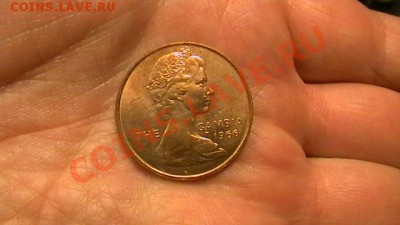 Британская Гамбия  1 пенни Кораблик 1966 до 17.01.14 - IMGA0237.JPG
