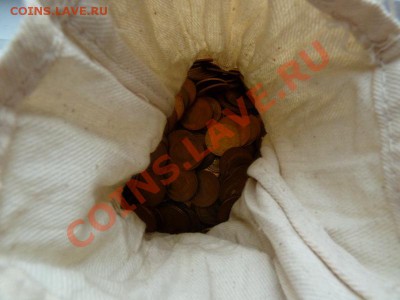 Банковский мешок 3 копейки 1991 г.,около 5 кг.монет - P1110556.JPG