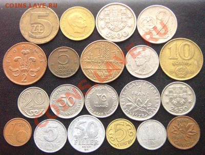 38 разных монет (см. фото и описание). До 16.01_22.00мск - 7337