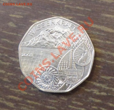 АВСТРИЯ - 5 евро СИЛА ВОДЫ до 22.01, 22.00 - австрия 5 евро сила воды - 2