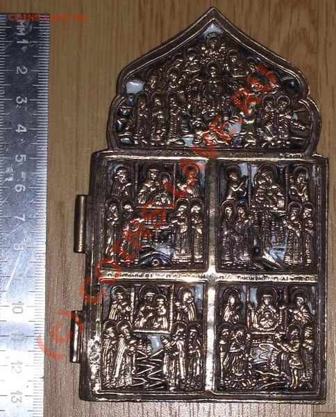 ЛИТАЯ (МЕТАЛЛИЧЕСКАЯ) ИКОНА - IMGP3683.JPG
