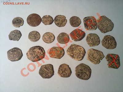 22 монеты Испании 16-17 века !! до 18.01.14 в 22:00 - 140120145344