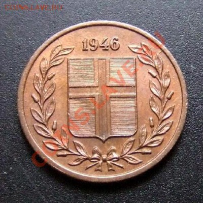 1 - Исландия 1 эйре (1946) А