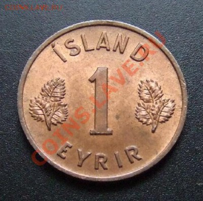 1 - Исландия 1 эйре (1946) Р