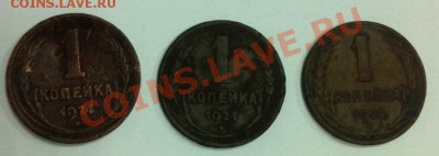 копейка 1924 гладкий гурт - копейки 24