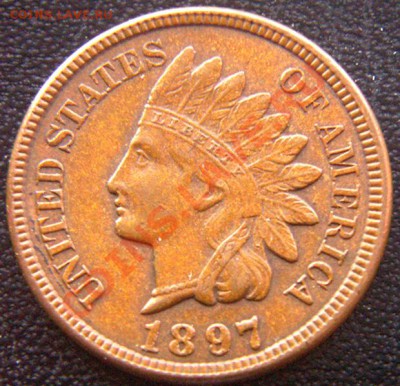 США_1 цент 1897 "Indian Head Cent"; до 17.01_22.02мск - 7331