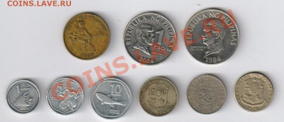 ФИЛИППИНЫ - 9 монет 1963-2004гг до 23.01.2014г 21-00 - ФИЛИППИНЫ 9 монет 001