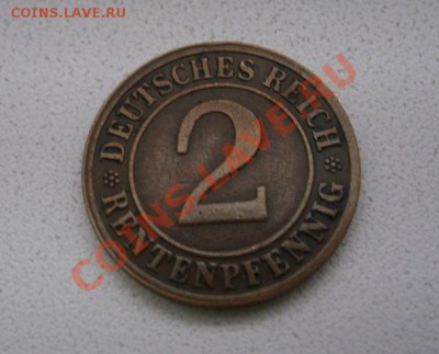 ГЕРМАНИЯ,2 рентенпфеннига 1923D(бронза )!!до 19.01.2014 - S6000185.JPG