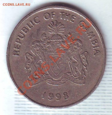 Гамбия.50 Бутут.1998.Бык. до 22.01 - 19980100.JPG